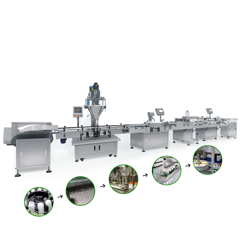 Ligne d'emballage de remplissage de poudre JF-P01