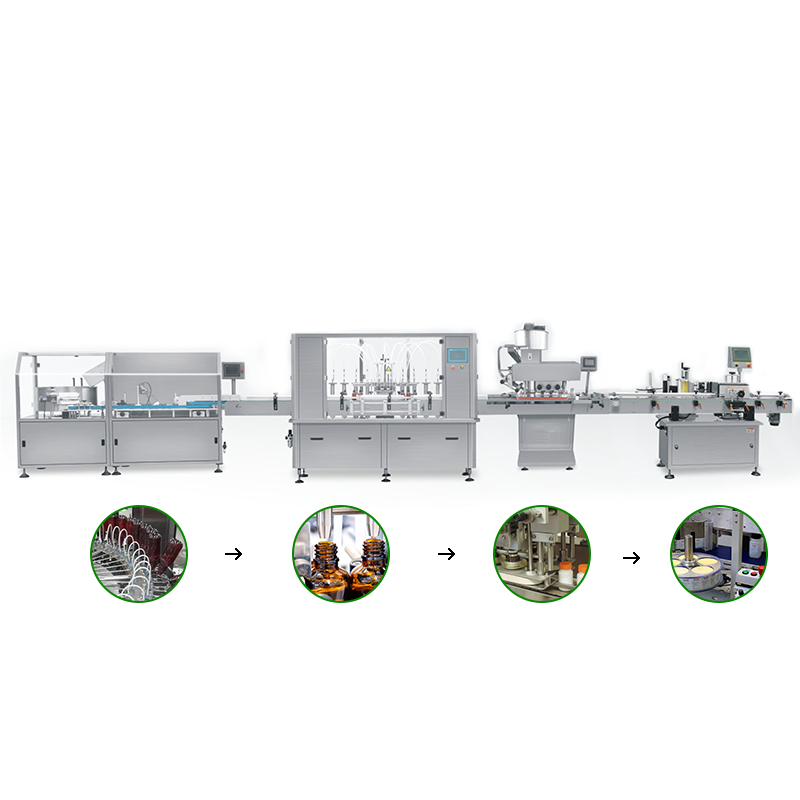 Ligne de production d’emballages liquides entièrement automatique JF-YT